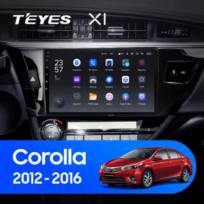 Toyota Corolla 2014-2016 Teyes X1 4G 2/32 X1-3001-0