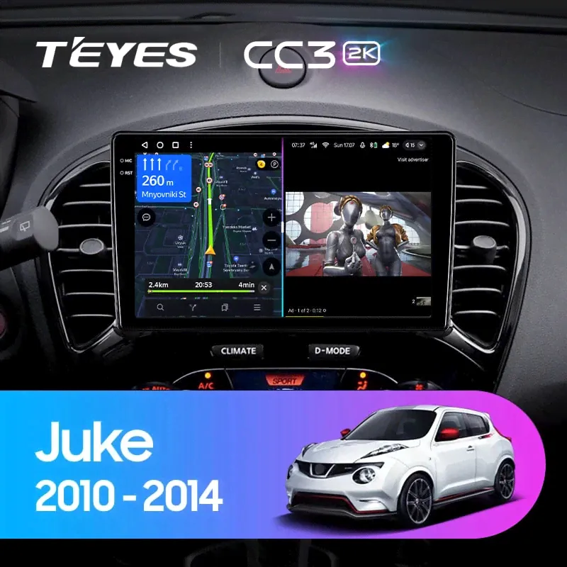 Teyes CC3 2K 4/32 Nissan Juke (2010-2014)-0