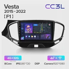 Магнитола Teyes CC3L 4-32 LADA Vesta Cross Sport 2015-2023 9.0"