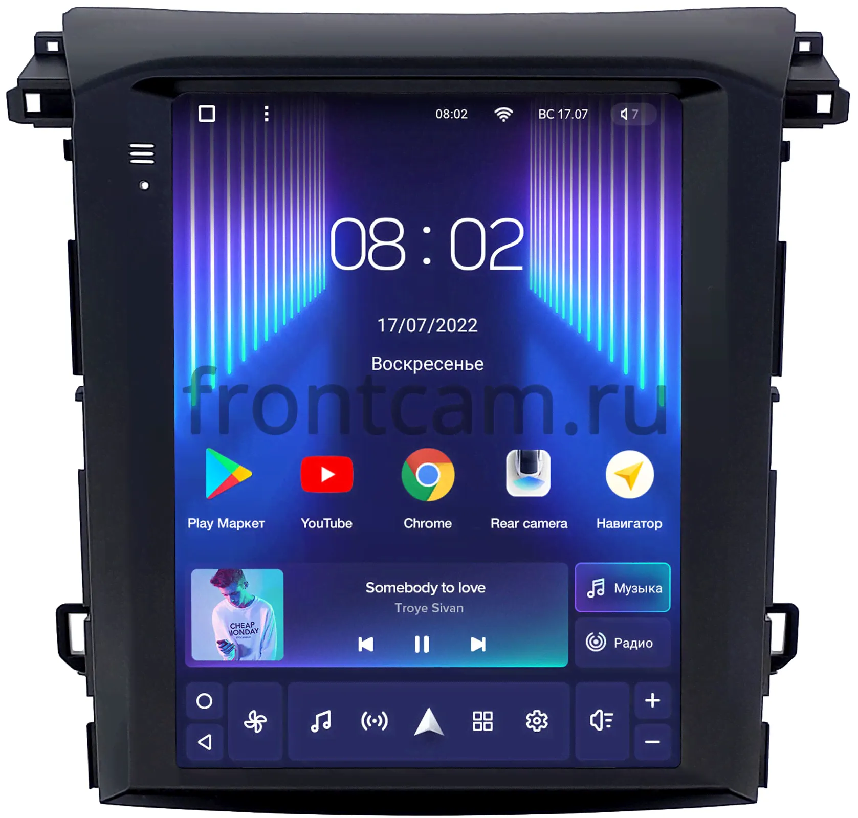 Штатное головное устройство Subaru XV 2, Forester 5, Impreza 5, Crosstrek 2 (2016-2024) Teyes TPRO 2 DS (Tesla style) 9.7 дюймов 4/32 RM-1312-108 на Android 10 (4G-SIM, DSP, QLed)
