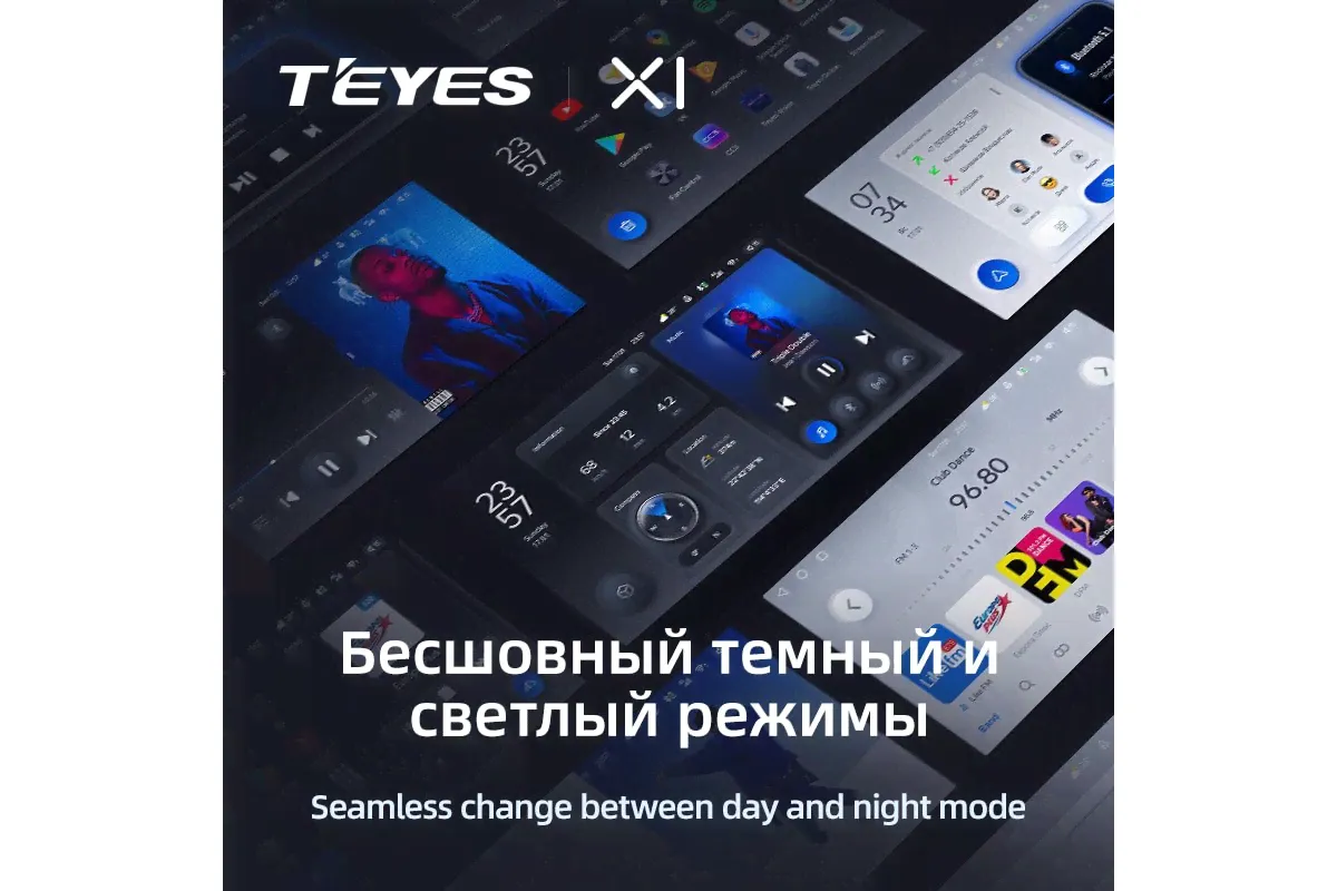 Комплект магнитолы TEYES CC2 Plus 4/32 9.0 для Nissan X-Trail X Trail X - Trail 1 T30 2000-2007-1