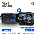 Teyes X1 9" для Toyota Vitz 2014-2019