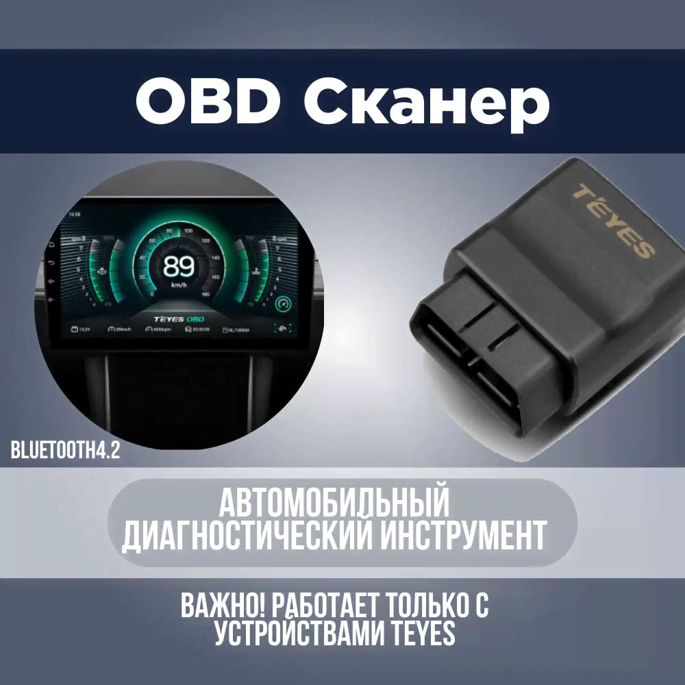Сканер OBD2 Teyes автомобильный диагностический адаптер-0