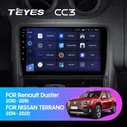Штатная магнитола Teyes CC3 4/64 Nissan Terrano (2014-2020)