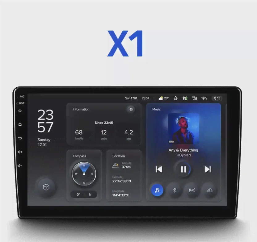 Магнитола Teyes X1 Wi-Fi, 4G 2Gb, 32Gb для Lada Vesta-0