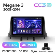 Штатная магнитола Teyes CC3 2K для Renault Megane 3 2008-2014 на Android 10