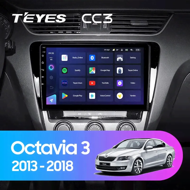 Teyes CC3 Skoda Octavia A7 2013+ CC3-3083-0