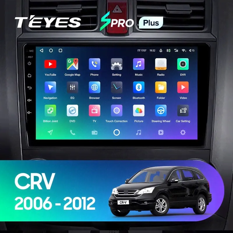 Штатная магнитола Teyes Honda CR-V 3 RE (2006-2012) 4Gb/64Gb SPRO+-0