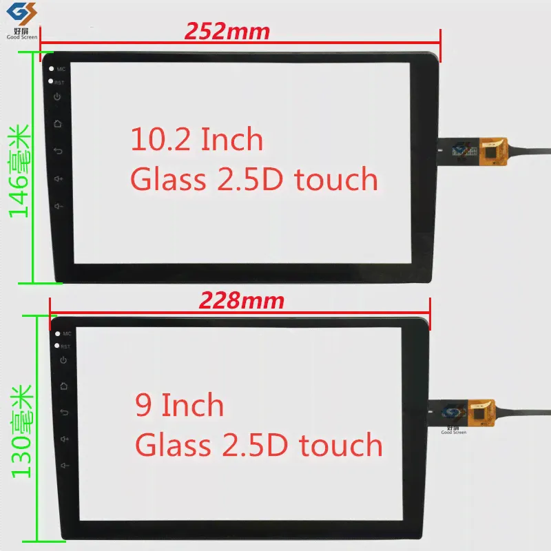 Сенсорное стекло 2.5D для TEYES CC2 CC2L, сенсорный экран, дигитайзер, стеклянный сенсор, GPS, автомобильное радио, мультимедийный видеоплеер, навигац... (art.: 3920b6d80df24)