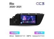 Teyes CC3 4-64 Kia Rio 4 IV FB 2020 — 2021 9.0