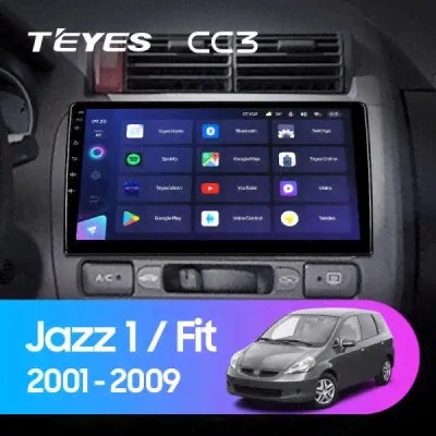 Штатная магнитола Teyes Honda Jazz 1 (2001-2009) 3Gb/32Gb CC3-0