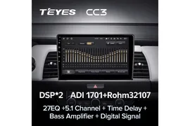 Комплект магнитолы TEYES CC3 4/32 10.2 для Honda Jazz 4【A】【1 Din】2020-2021