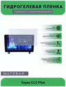 Защитная гидрогелевая плёнка на дисплей магнитолы Teyes CC2 Plus