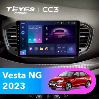 Штатная магнитола TEYES CC3 9.0" для LADA Vesta NG 2023+-0
