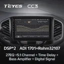 Автомагнитола Teyes CC3 2К 6/128 Gb 9" для Lada Xray 2015-2019